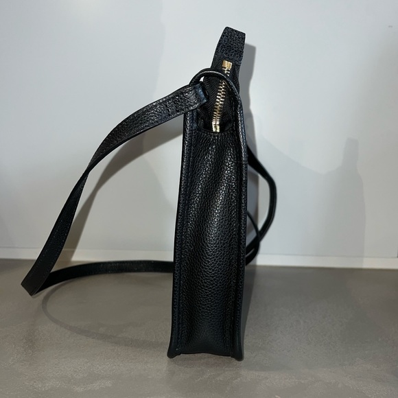 Longchamp Small Le Foulonné Leather Crossbody Bag - Picture 6 of 14